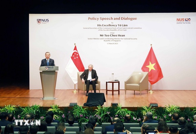 Toàn văn bài phát biểu của Tổng Bí thư tại Trường Chính sách công Lý Quang Diệu ảnh 4