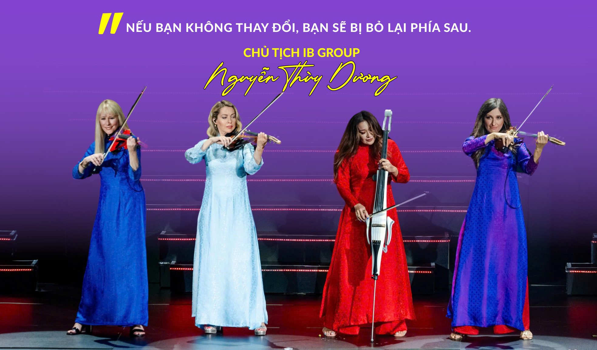 Nhà sản xuất Nguyễn Thùy Dương - Chủ tịch IB Group: Kết nối âm nhạc Việt Nam và thế giới ảnh 9