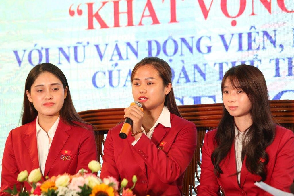 Lắng nghe 'khát vọng vinh quang' từ những cô gái kim cương của thể thao Việt Nam ảnh 6
