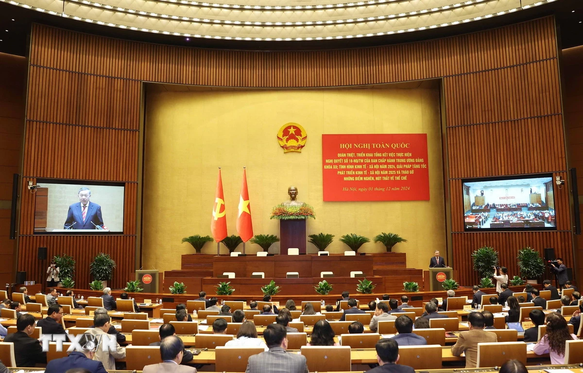 Phát biểu của Tổng Bí thư ở Hội nghị quán triệt tổng kết thực hiện Nghị quyết 18 ảnh 3