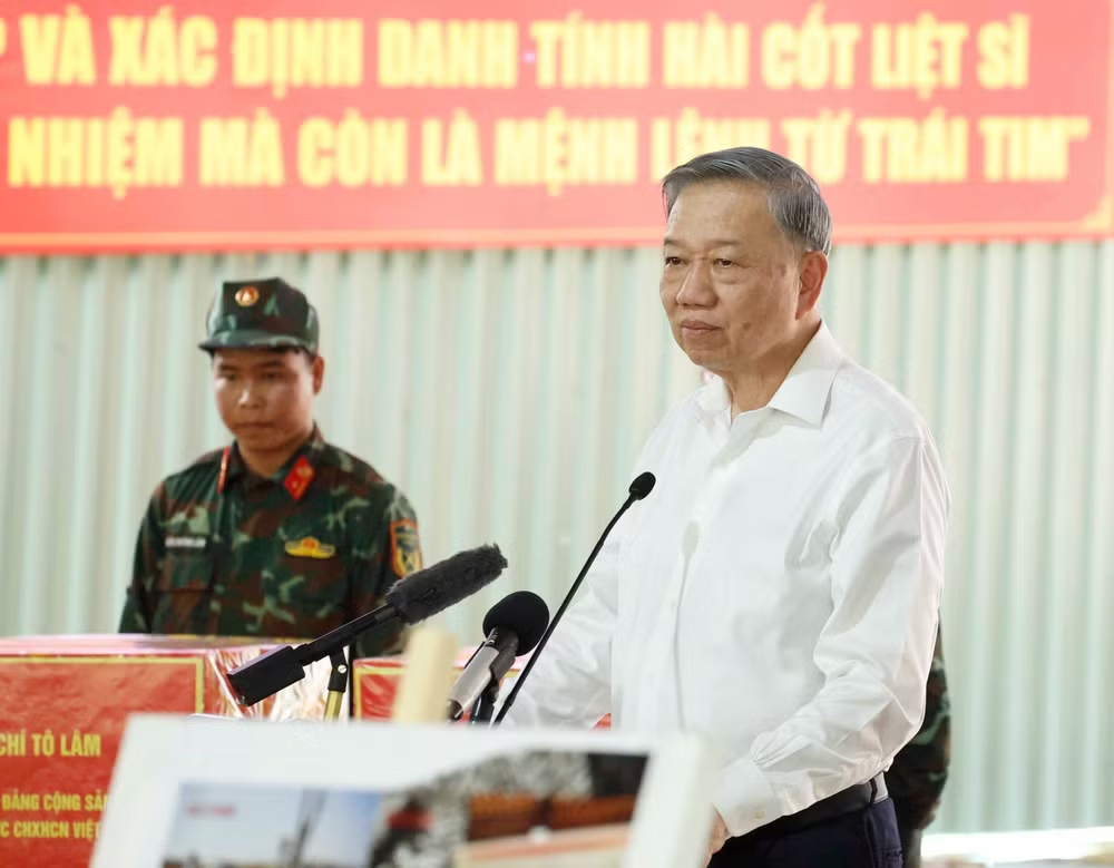 Phát biểu của Tổng Bí thư, Chủ tịch nước Tô Lâm tại cuộc gặp gỡ lực lượng làm nhiệm vụ tại công viên Lê Thị Riêng ảnh 1