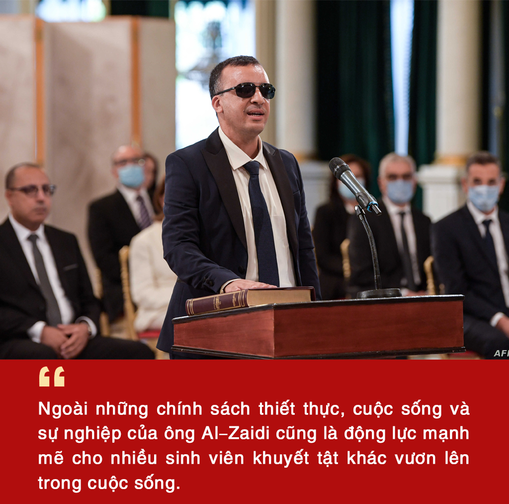 Bộ trưởng khiếm thị và ước mơ thay đổi thế giới ảnh 5