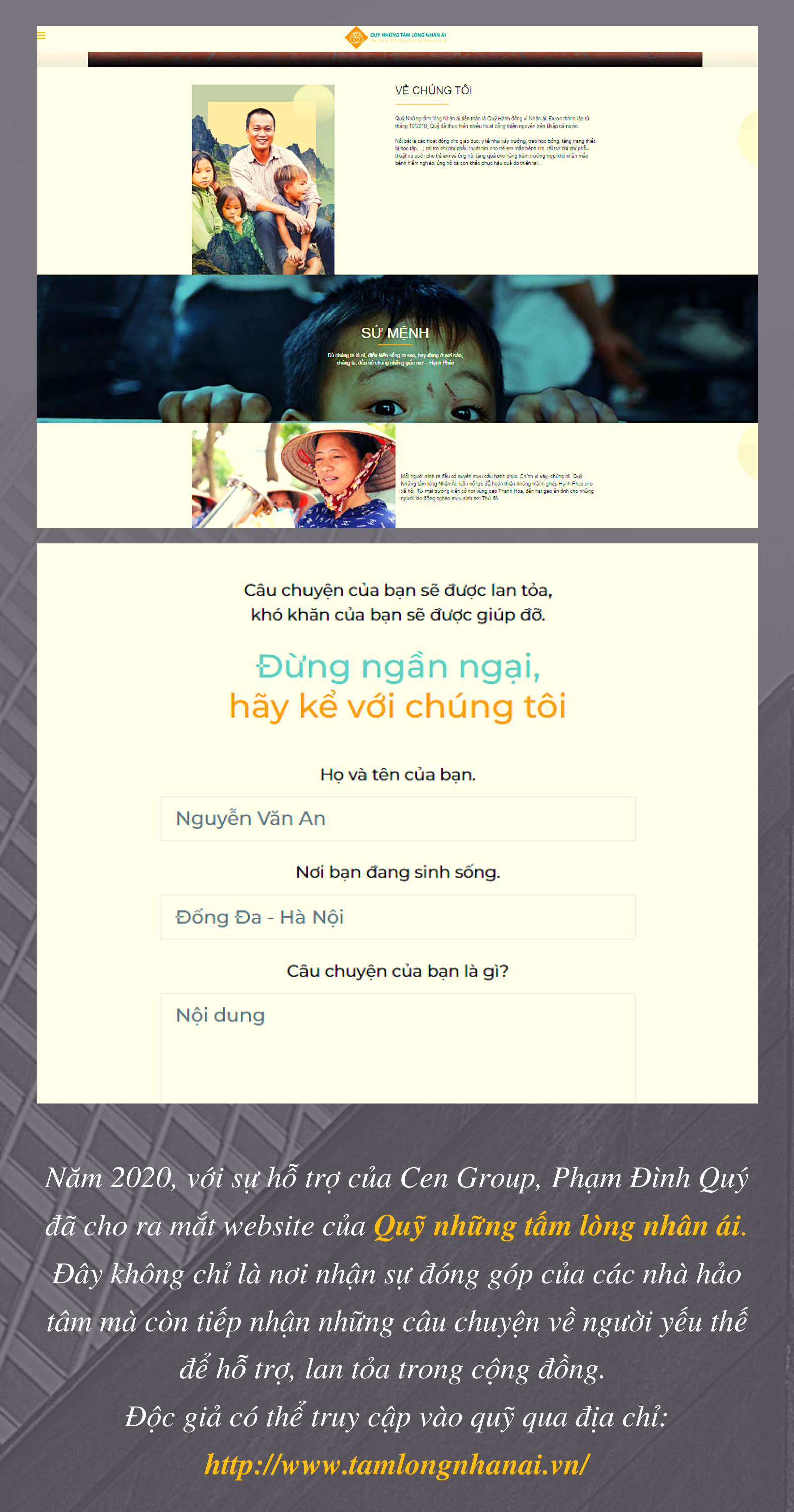 Chuyện về một người thản nhiên làm từ thiện ảnh 12