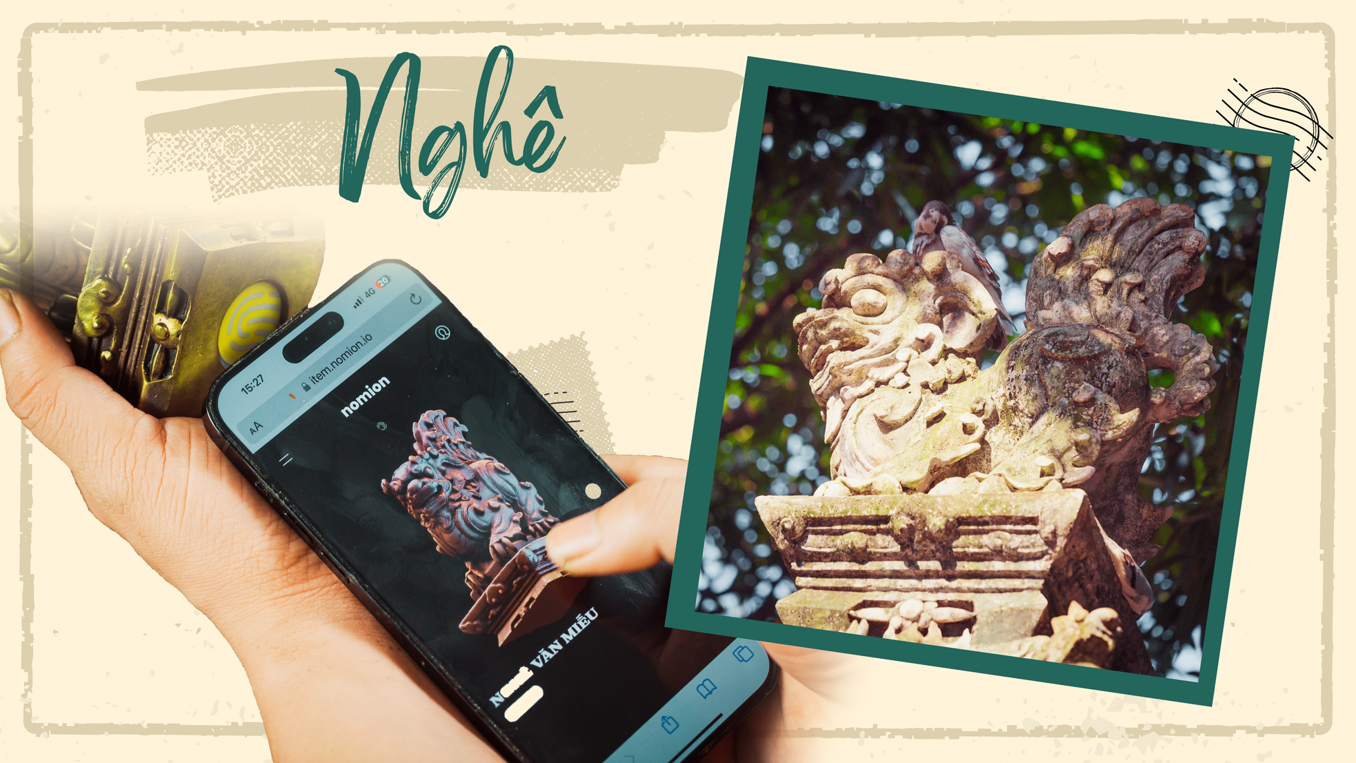 Sáng tạo truyền thống thổi hồn cho di sản đương đại - Bài 2: Nghê - Sức sống của biểu tượng ngàn năm ảnh 1