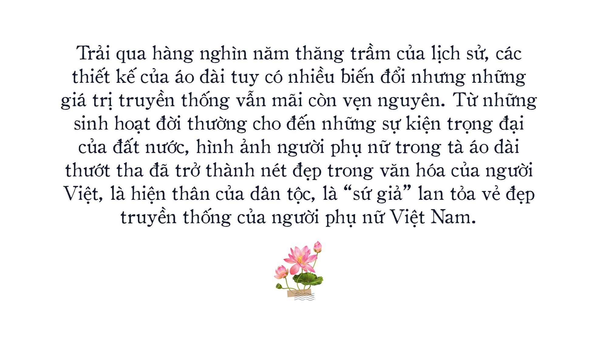 Áo dài: 'Sứ giả' văn hóa tuyệt đẹp của người phụ nữ Việt ảnh 1
