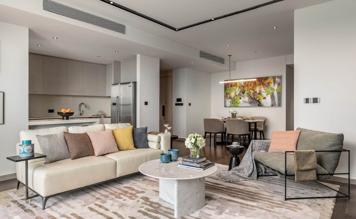 Có gì hấp dẫn bên trong căn hộ hàng hiệu Marriott? ảnh 1