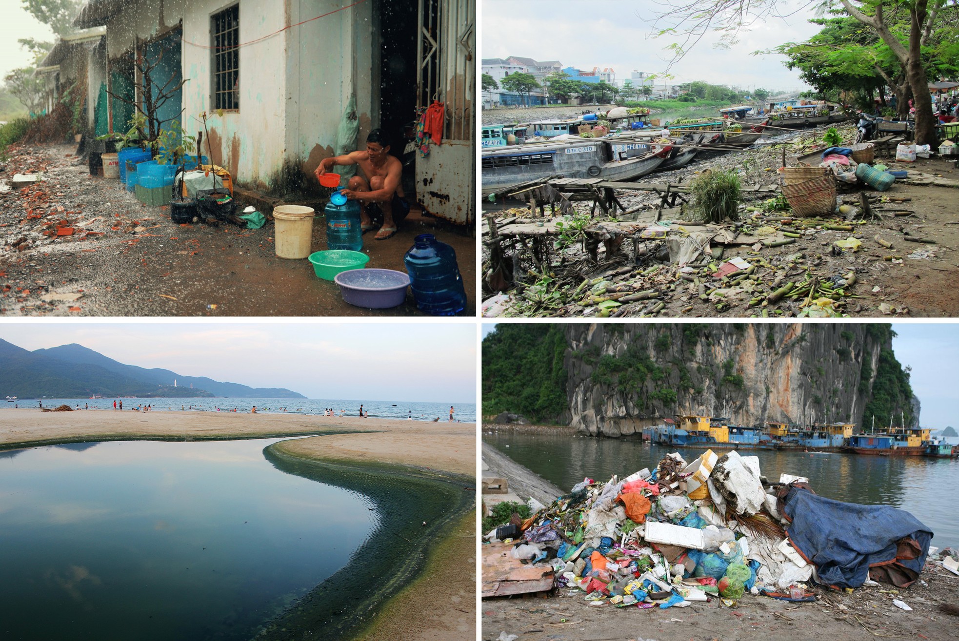 Giật mình sông hồ thành... vũng nước thải ảnh 6