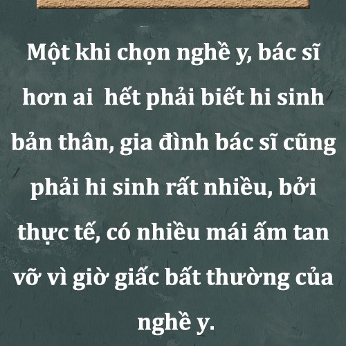 Làm bác sĩ phải học kỹ năng 'tránh bão' ảnh 3