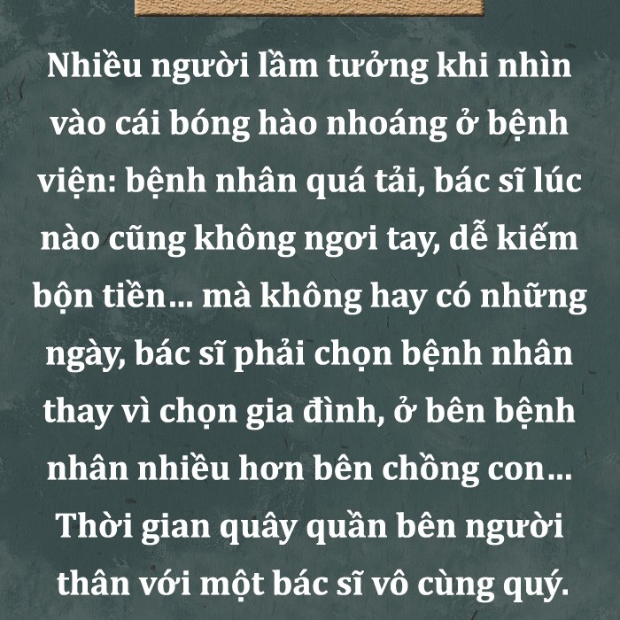 Làm bác sĩ phải học kỹ năng 'tránh bão' ảnh 4