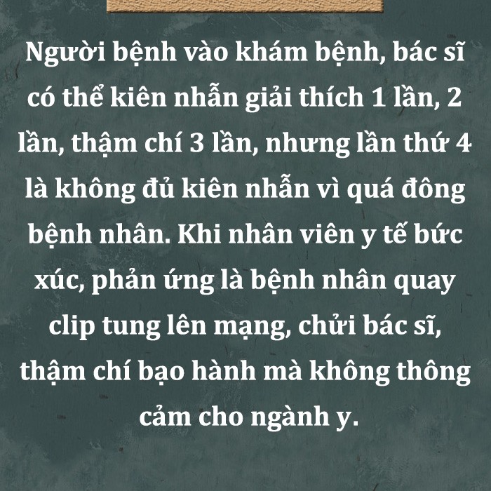 Làm bác sĩ phải học kỹ năng 'tránh bão' ảnh 7
