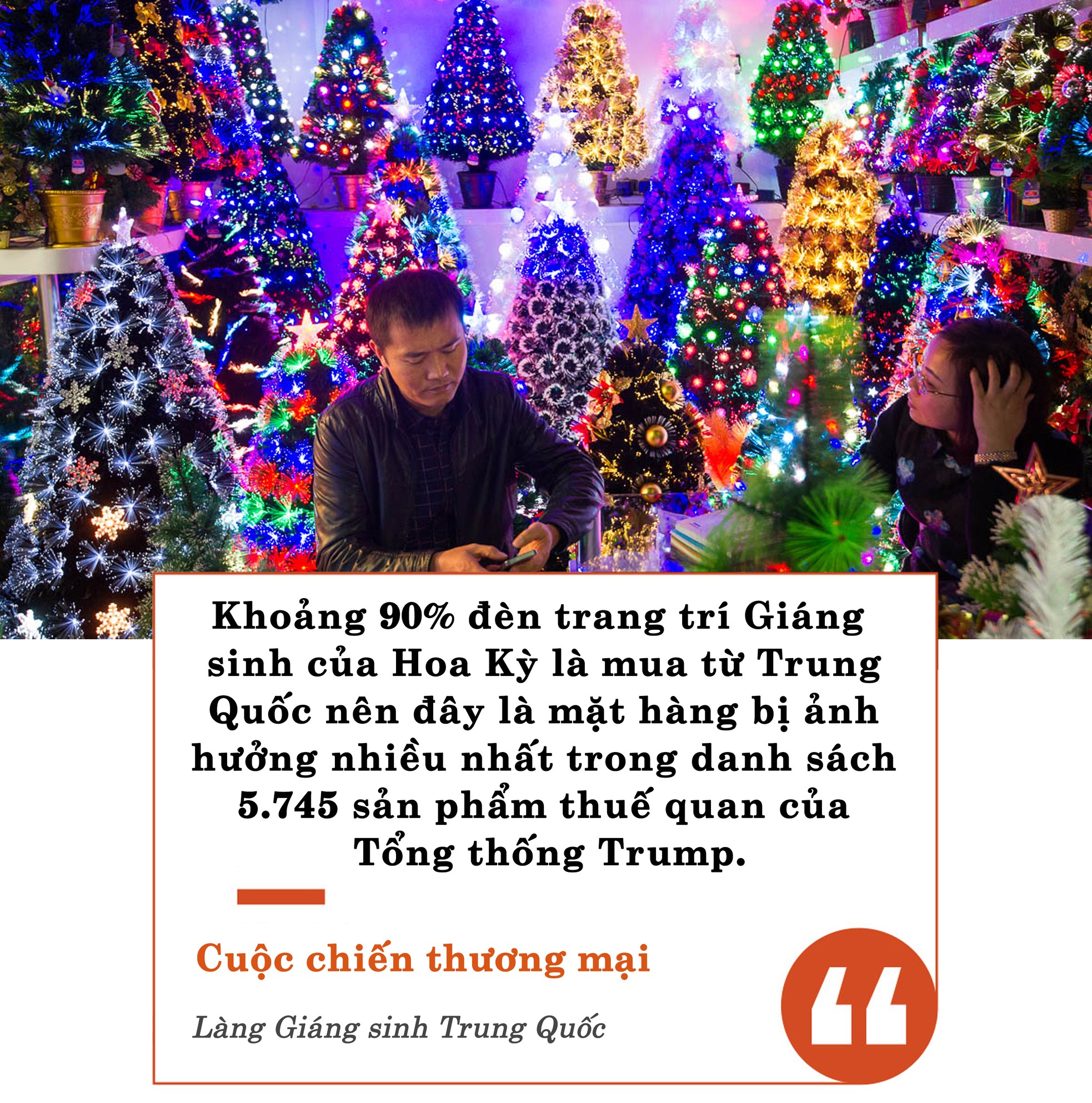 Làng Giáng Sinh Trung Quốc không hề lo lắng về cuộc chiến thương mại của Trump ảnh 3