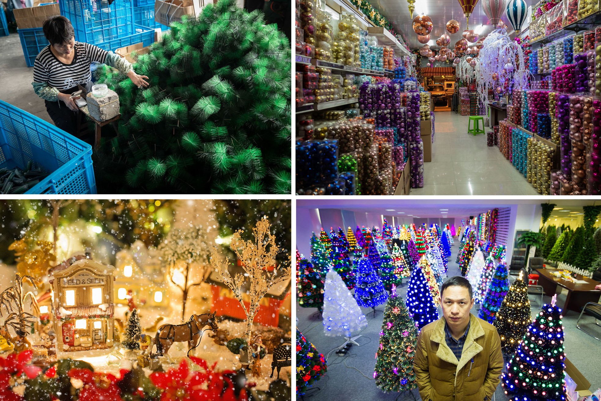 Làng Giáng Sinh Trung Quốc không hề lo lắng về cuộc chiến thương mại của Trump ảnh 6