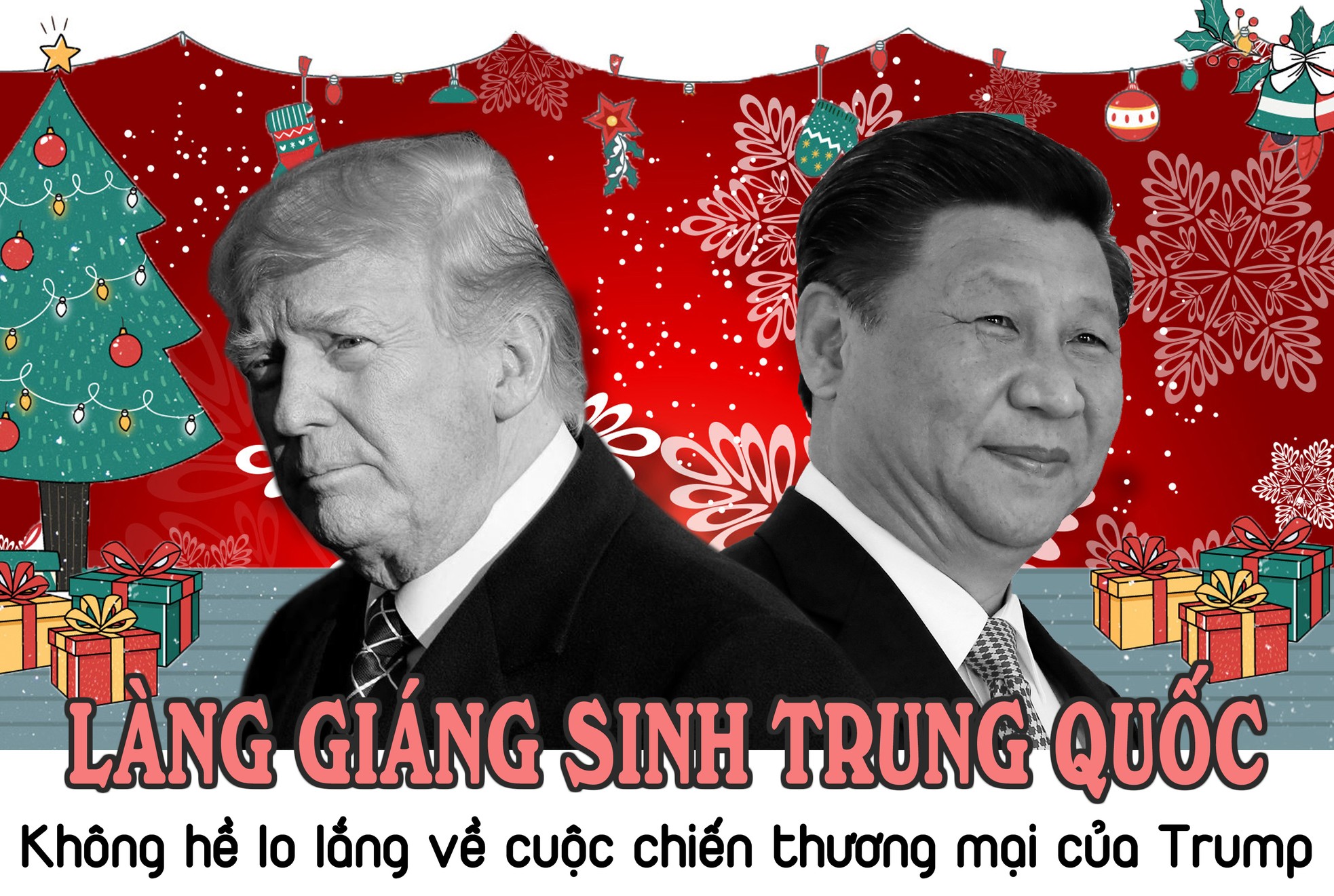 Làng Giáng Sinh Trung Quốc không hề lo lắng về cuộc chiến thương mại của Trump ảnh 1