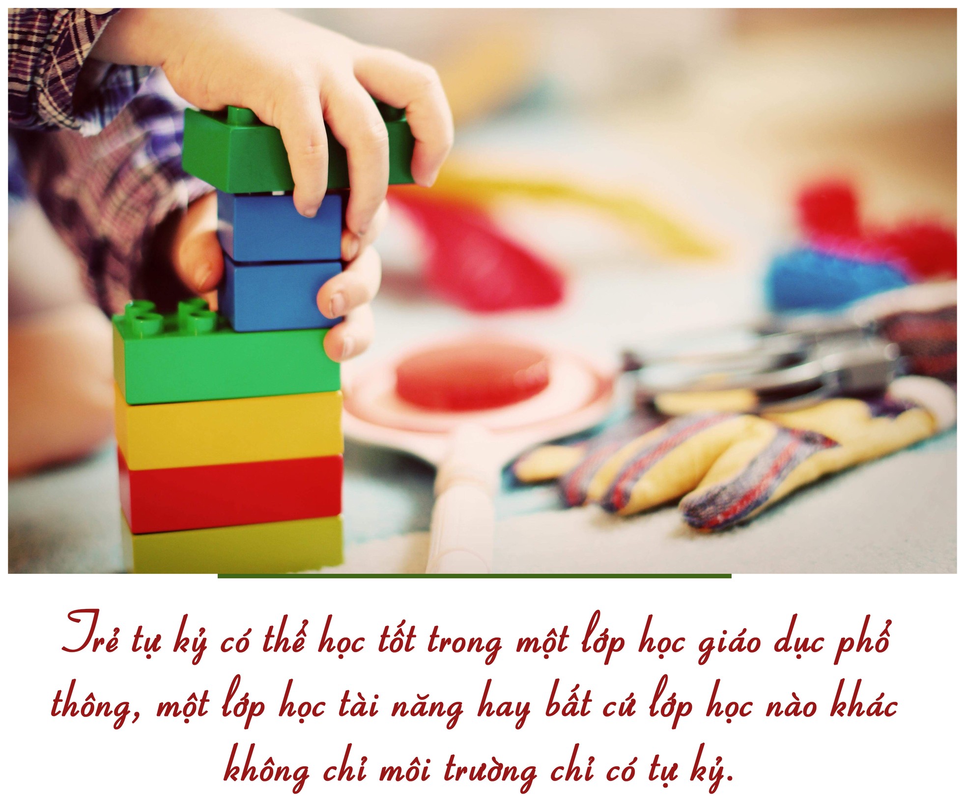 Trẻ tự kỷ học ở đâu? ảnh 2