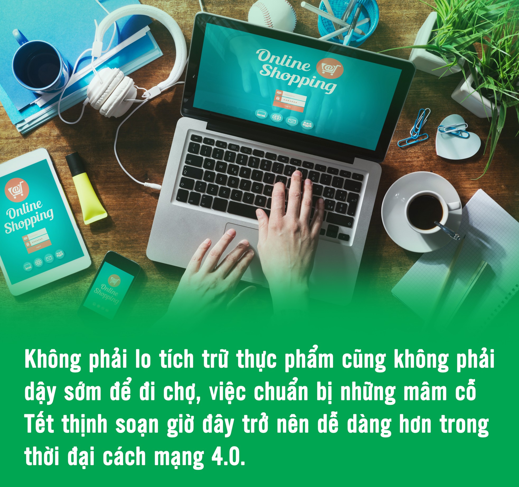 Cỗ Tết thời công nghệ ảnh 2
