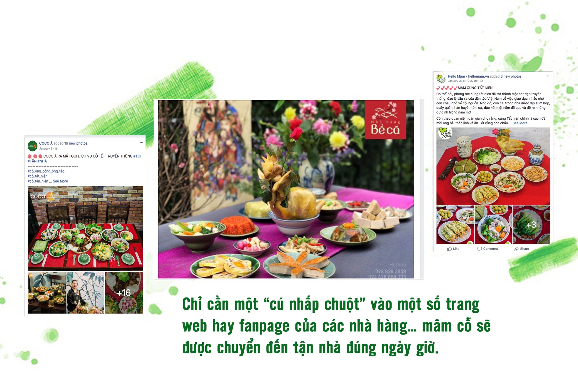 Cỗ Tết thời công nghệ ảnh 3