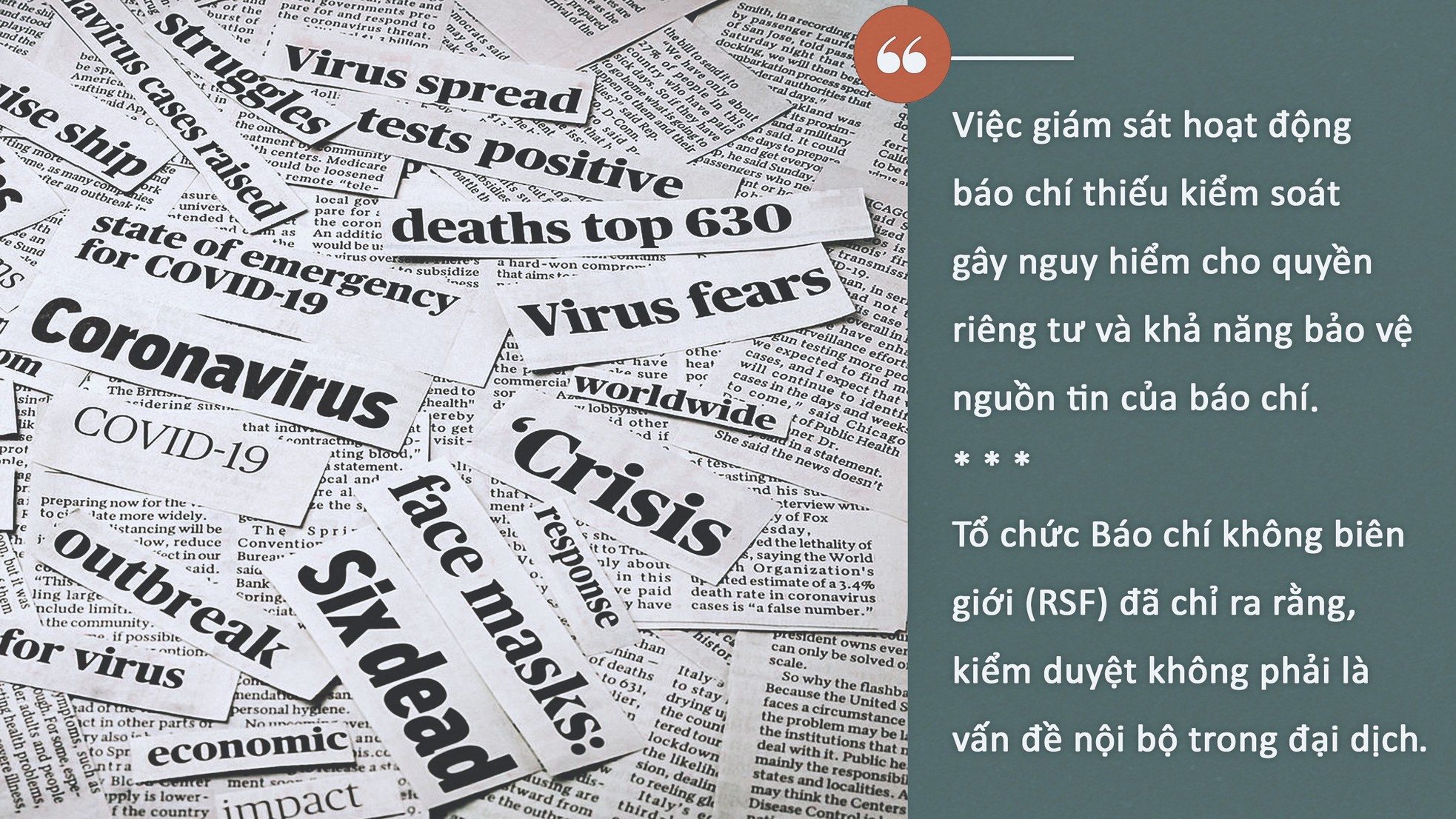 COVID-19 và cuộc chiến niềm tin của báo chí ảnh 7