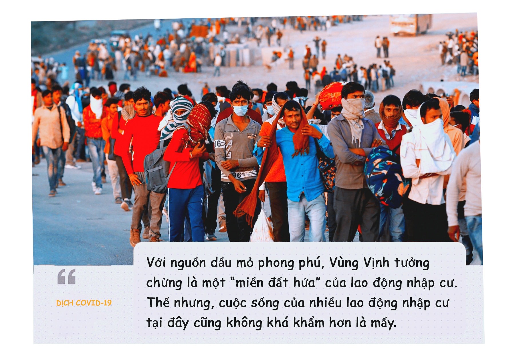 Lao động nhập cư chơi vơi trong đại dịch ảnh 3