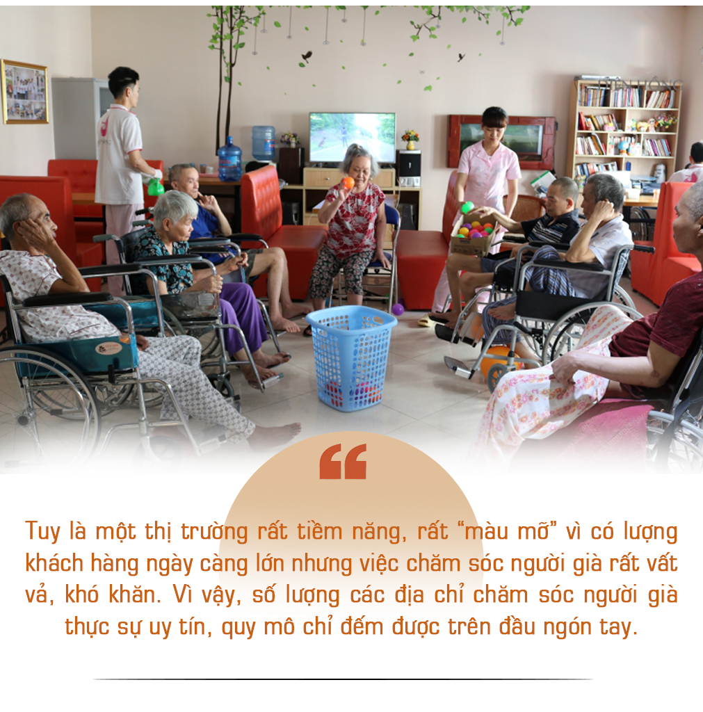 Chăm sóc người cao tuổi: 'Thị trường màu mỡ' nhưng ít doanh nghiệp dám làm ảnh 5