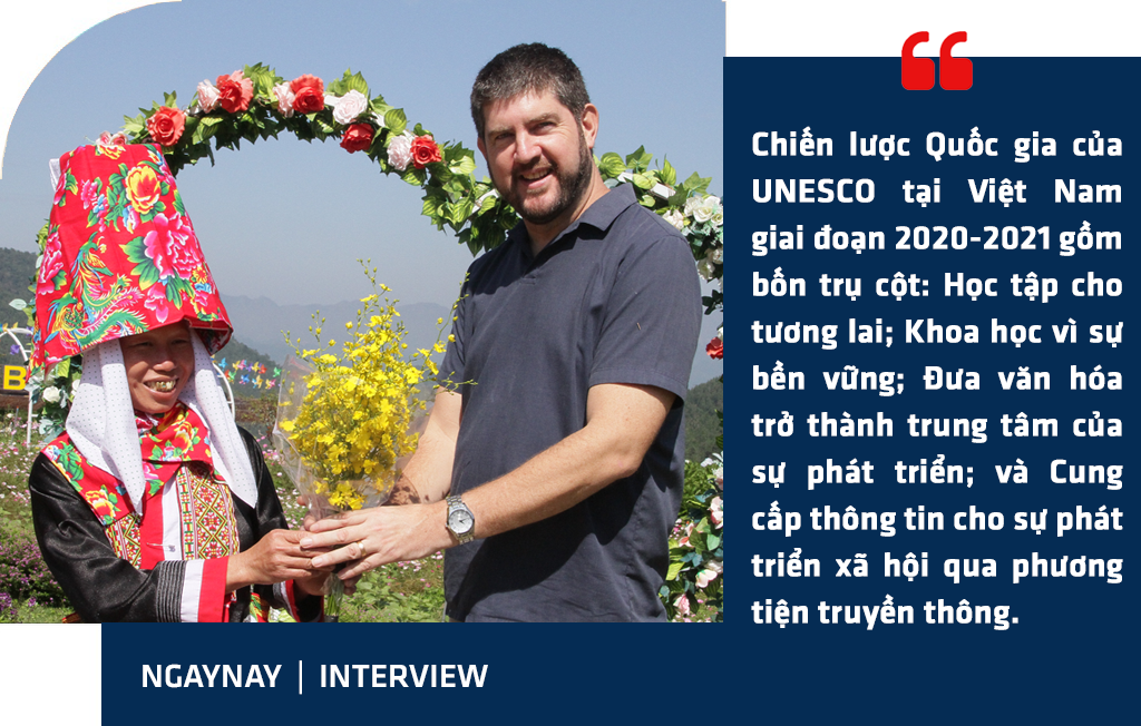 Ông Michael Croft: UNESCO muốn xây dựng 'vành đai sáng tạo' trên khắp Việt Nam ảnh 1