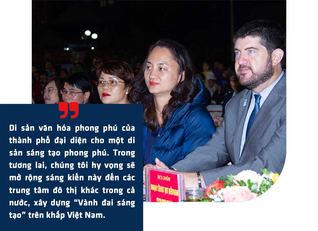 Ông Michael Croft: UNESCO muốn xây dựng 'vành đai sáng tạo' trên khắp Việt Nam ảnh 4