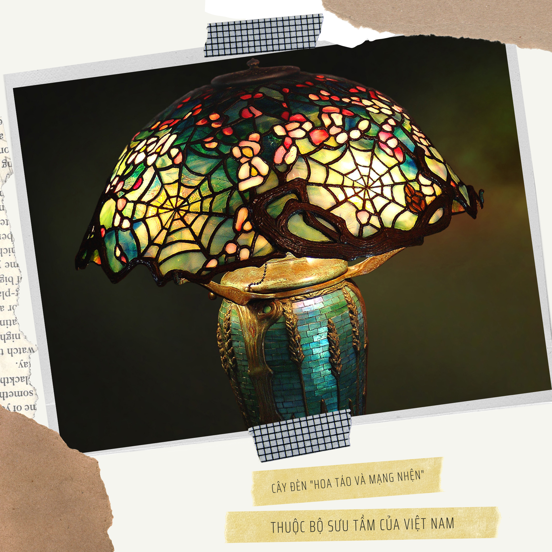 Sức hấp dẫn kỳ lạ của đèn Tiffany ảnh 2