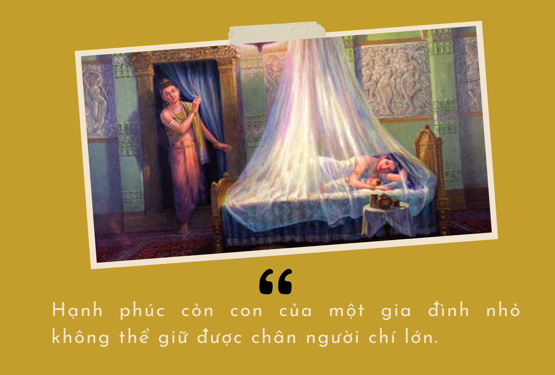 Cuộc ra đi vĩ đại của Thái tử Tất Đạt Đa ảnh 1