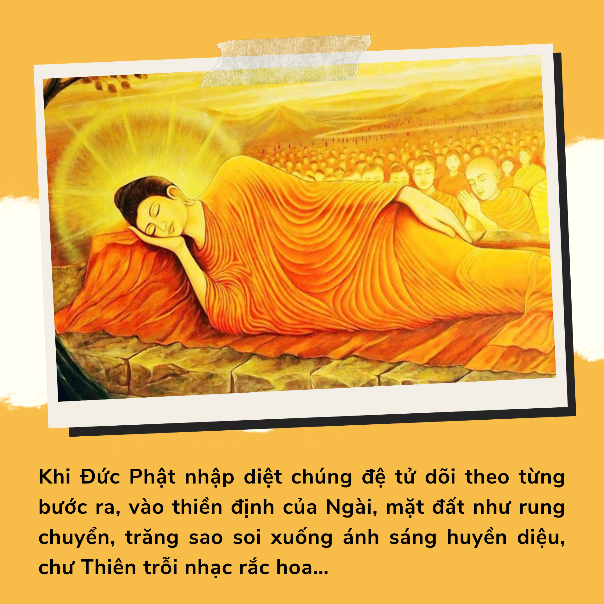 Đức Phật Niết bàn, đạo Phật còn mãi ảnh 1