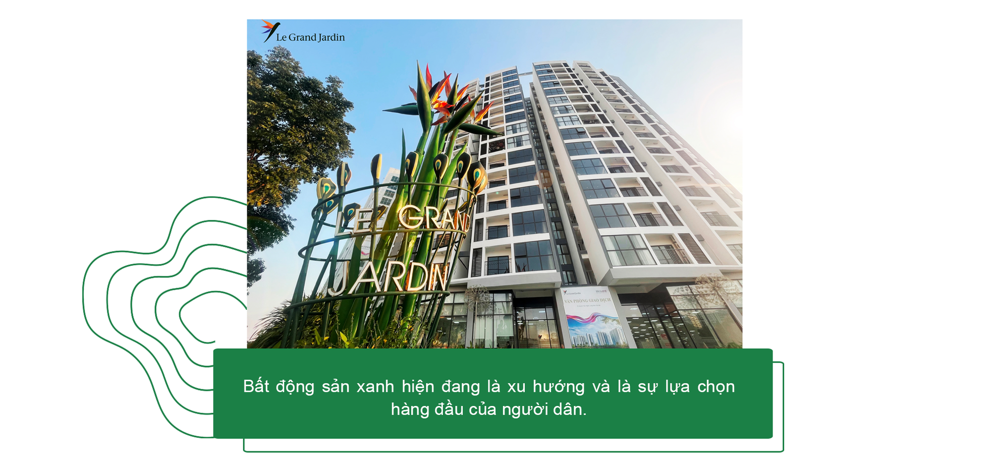 Căn hộ cao cấp Le Grand Jardin – Sống xanh, sống sang, sống an lành ảnh 2