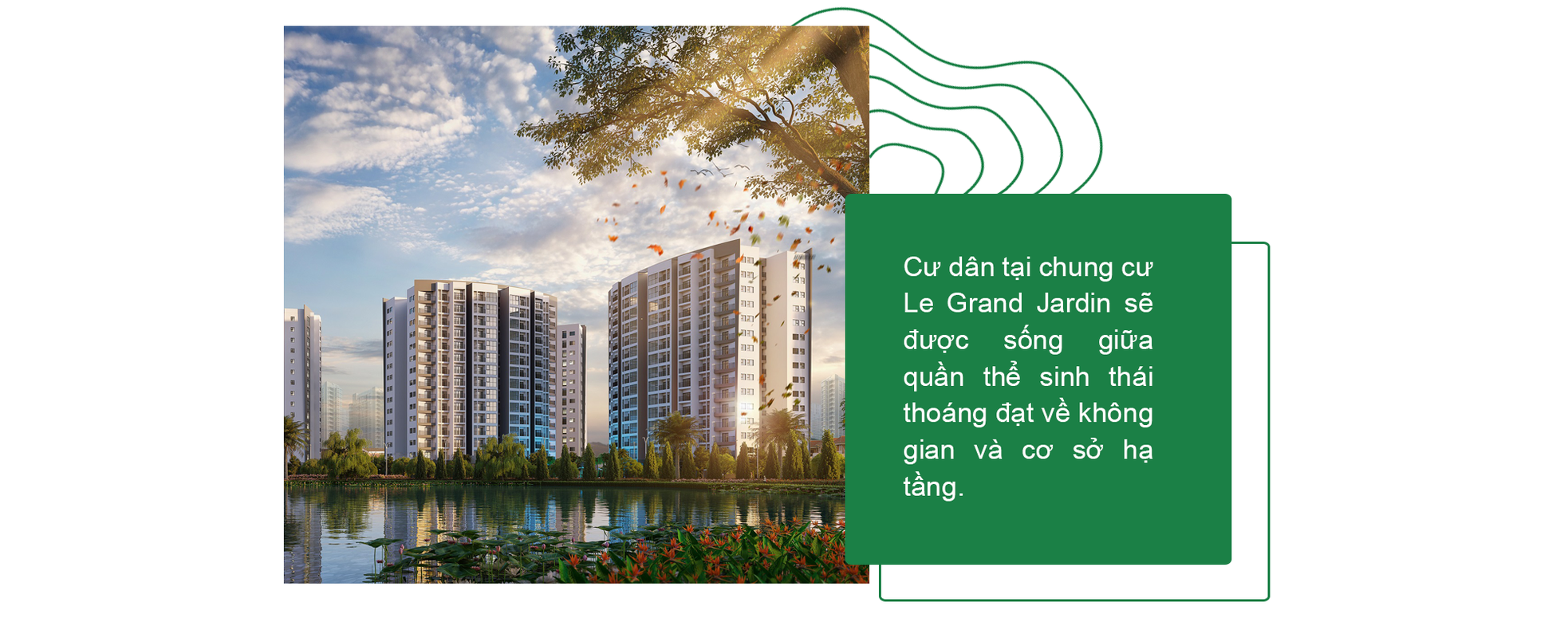 Căn hộ cao cấp Le Grand Jardin – Sống xanh, sống sang, sống an lành ảnh 3