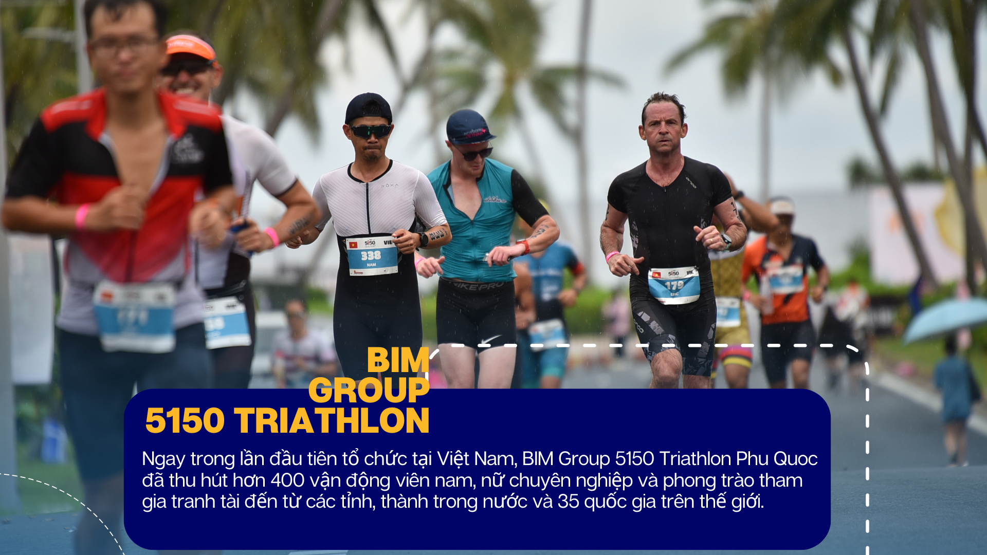 Những hình ảnh ấn tượng từ sự kiện 5150 Triathlon đầu tiên tại Việt Nam ảnh 1