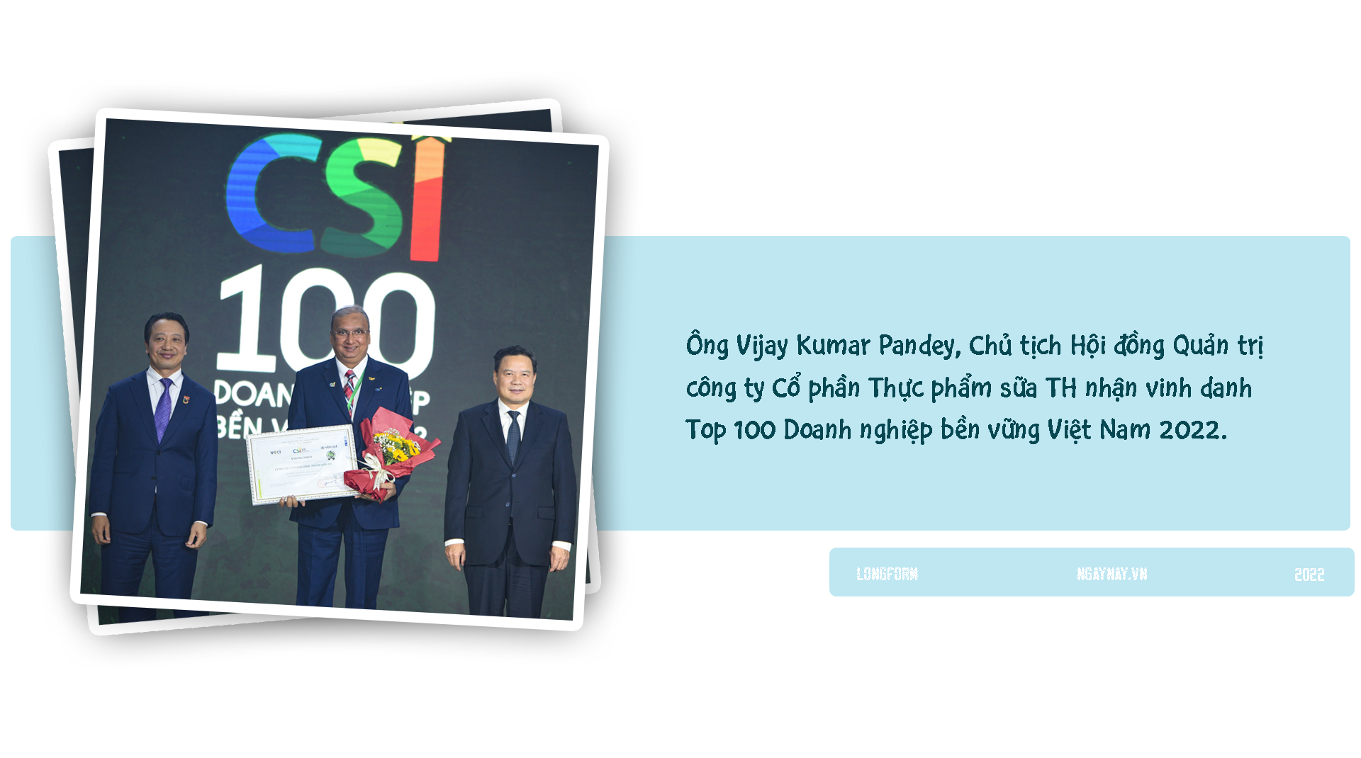 TH true MILK vào Top Doanh nghiệp bền vững 2022 ảnh 1