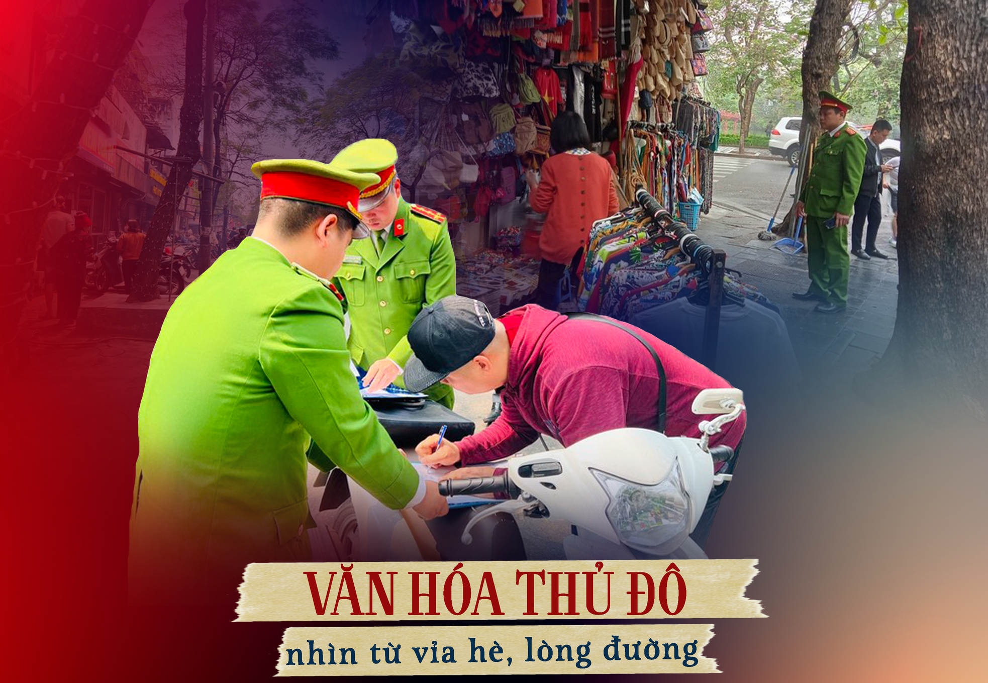 Văn hóa Thủ đô nhìn từ vỉa hè, lòng đường ảnh 1