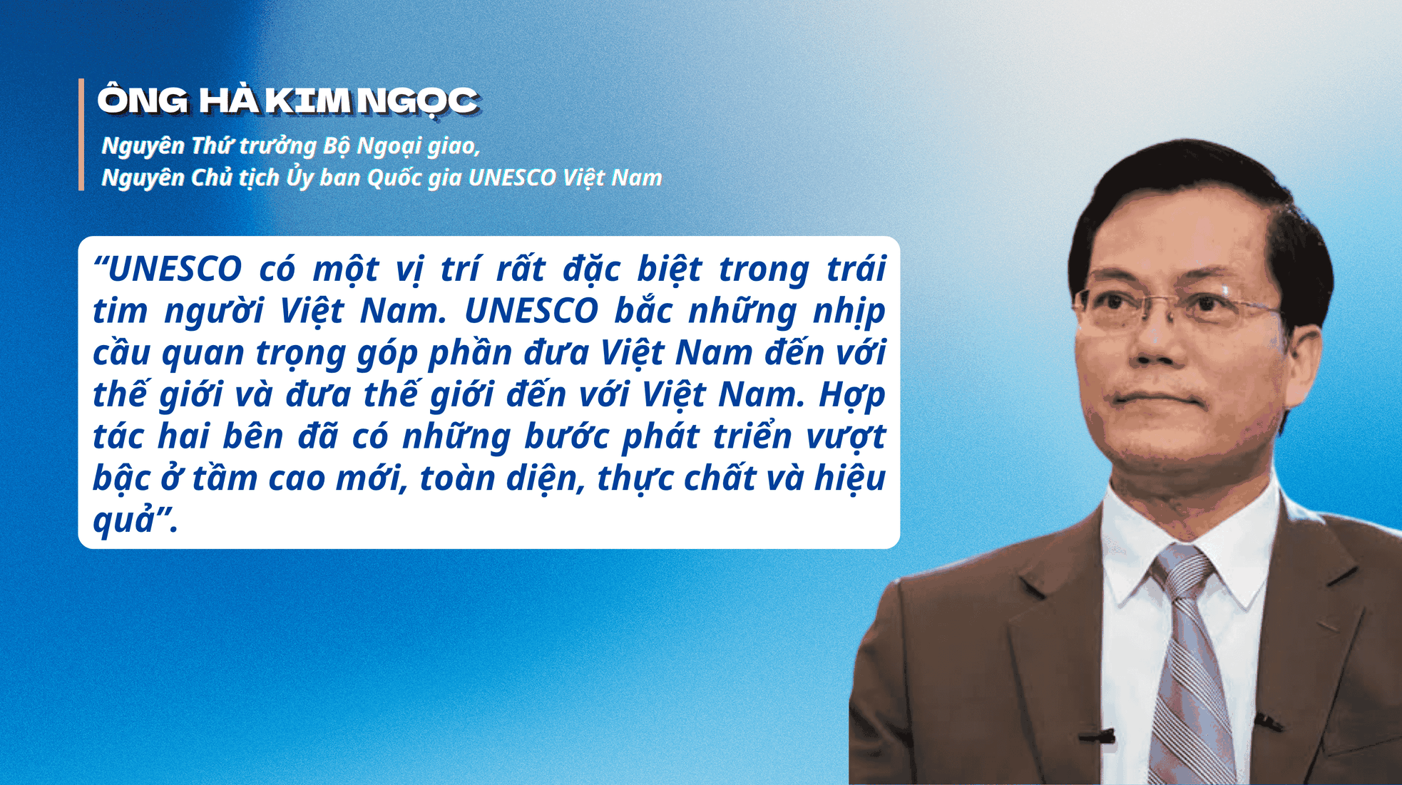 50 năm Việt Nam gia nhập UNESCO - Khơi nguồn nội lực, định hình vị thế kiến tạo | Kỳ 2: Chuyển hóa hợp tác thành động lực phát triển ảnh 9