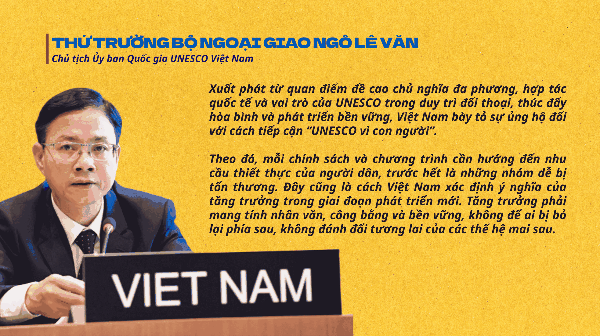 50 năm Việt Nam gia nhập UNESCO: Khơi nguồn nội lực văn hóa, định hình vị thế kiến tạo | Kỳ 1: Khát vọng hòa bình thể hiện trong quyết định lịch sử ảnh 8