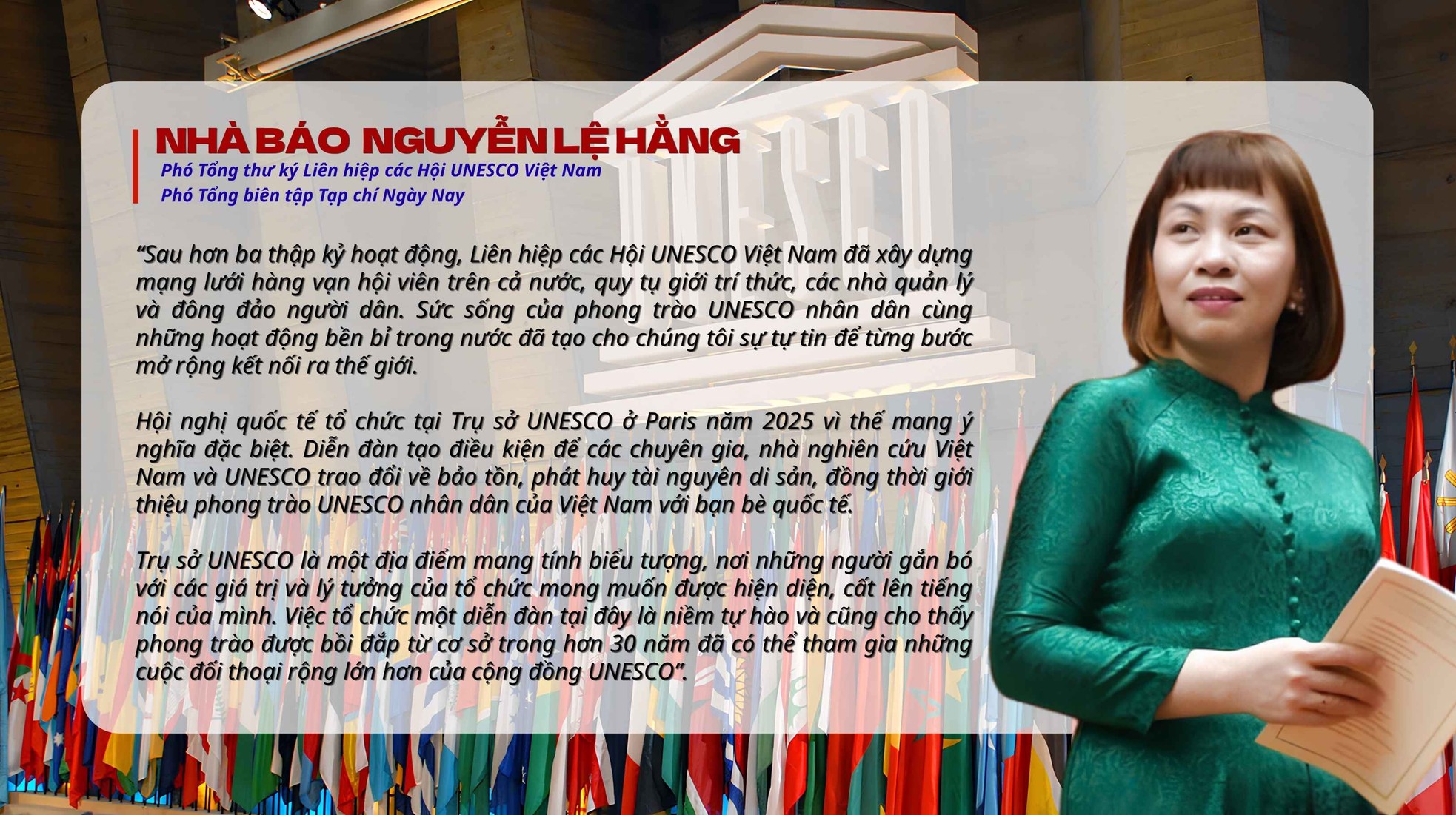 50 năm Việt Nam gia nhập UNESCO: Khơi nguồn nội lực văn hóa, định hình vị thế kiến tạo | Kỳ 4: Sáng kiến làm nên diện mạo mới ảnh 2