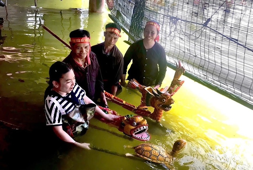 Hồn dân gian trong hình hài Rối nước ảnh 9