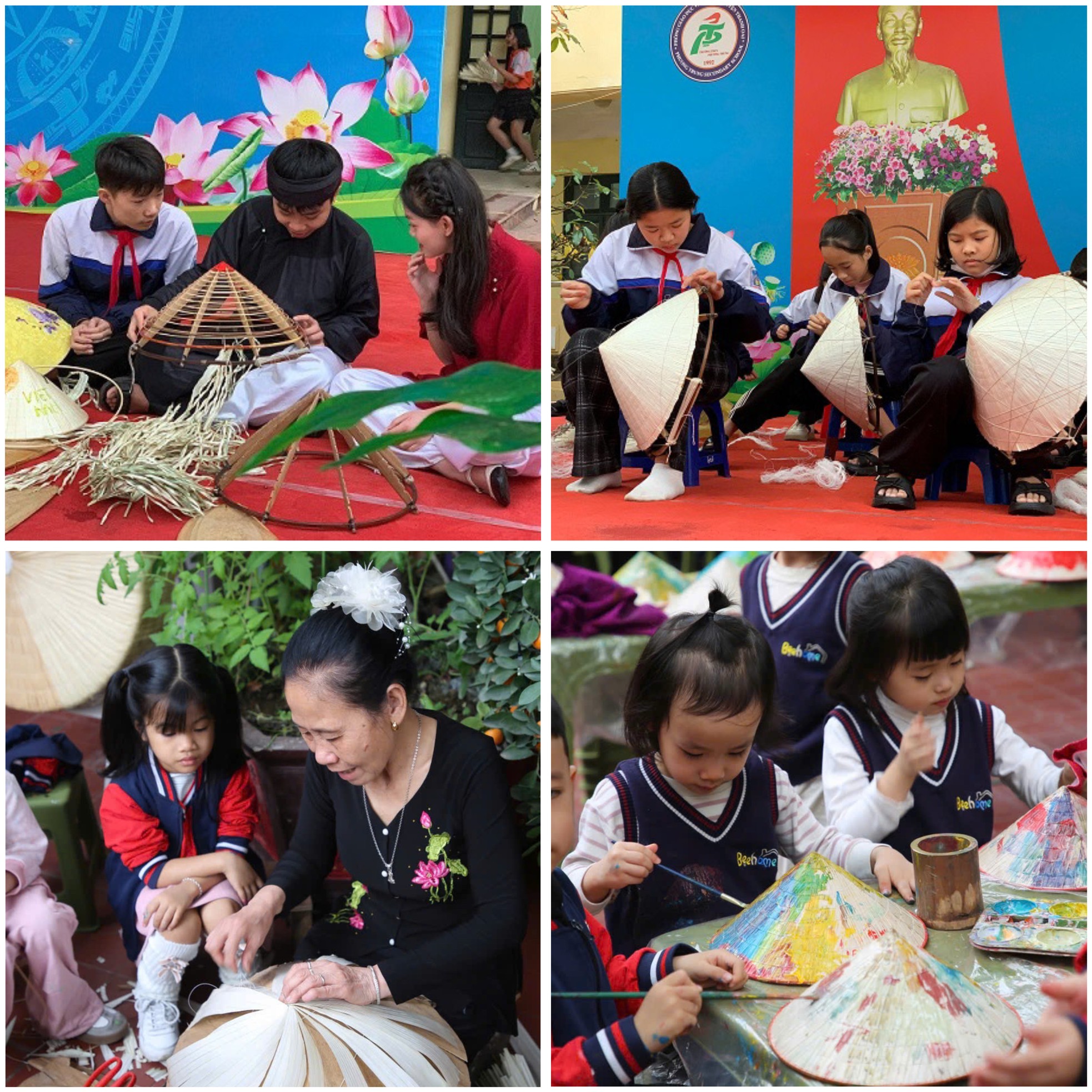 Làng Chuông: Sáng tạo trên vành nón cũ ảnh 11