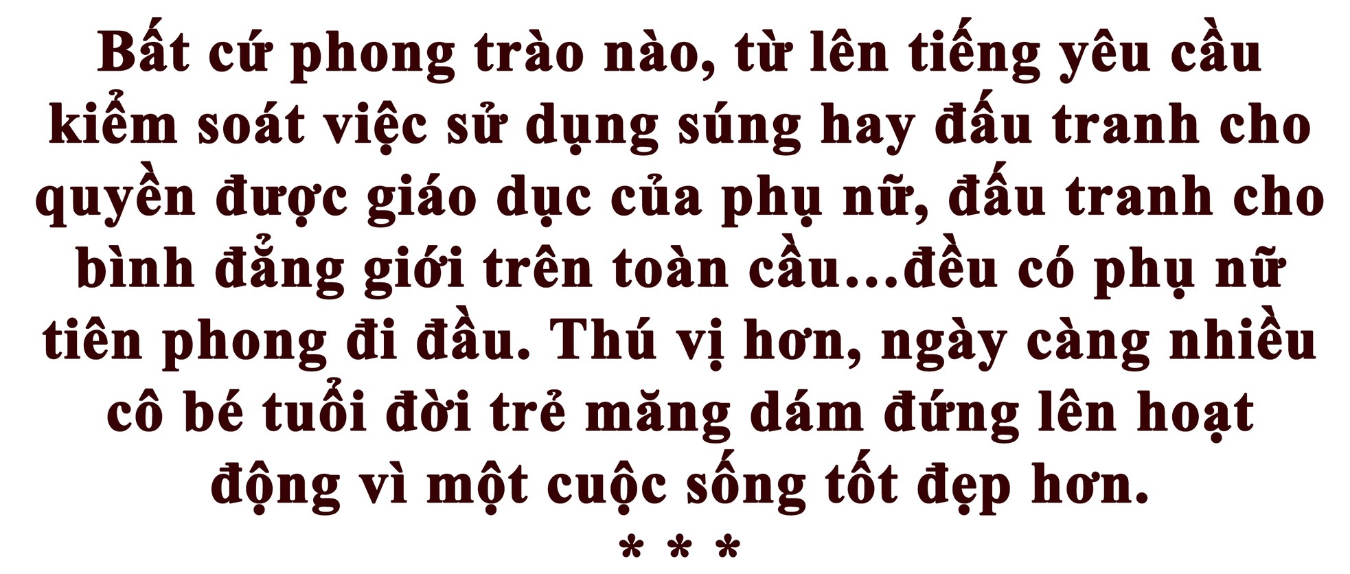 Những nữ nhí hoạt động xã hội làm 'khuấy đảo' thế giới ảnh 1