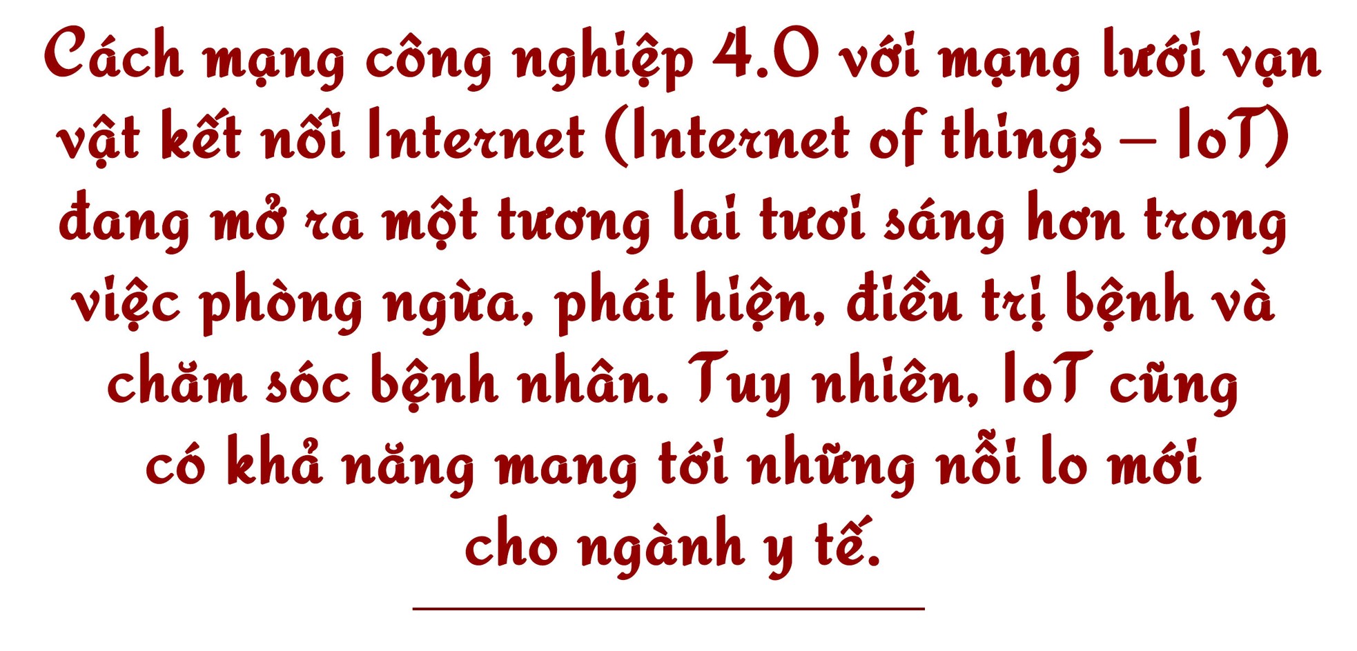 Y tế vạn vật kết nối ảnh 1