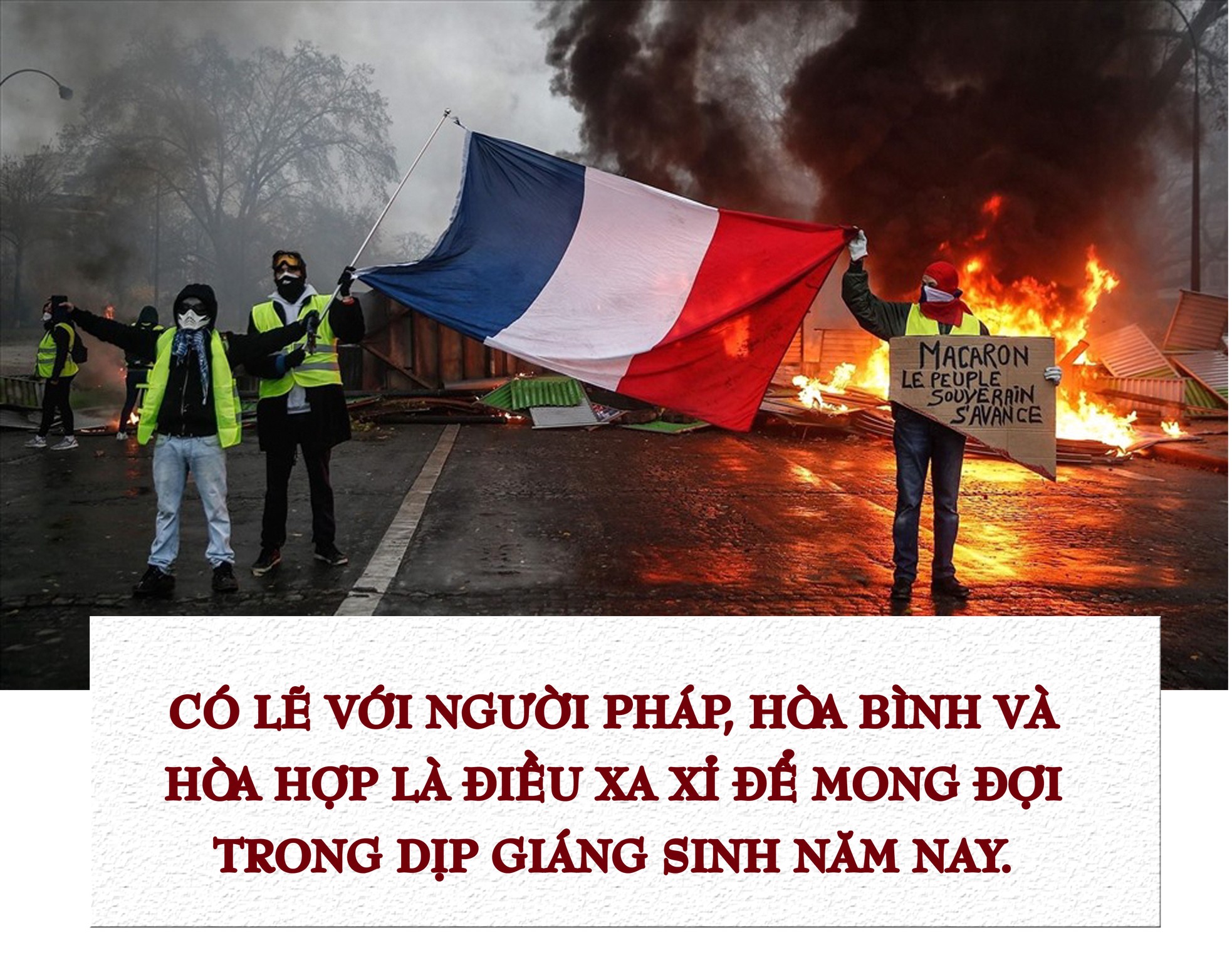 Trước lễ Giáng sinh, nước Pháp vẫn hỗn loạn ảnh 9