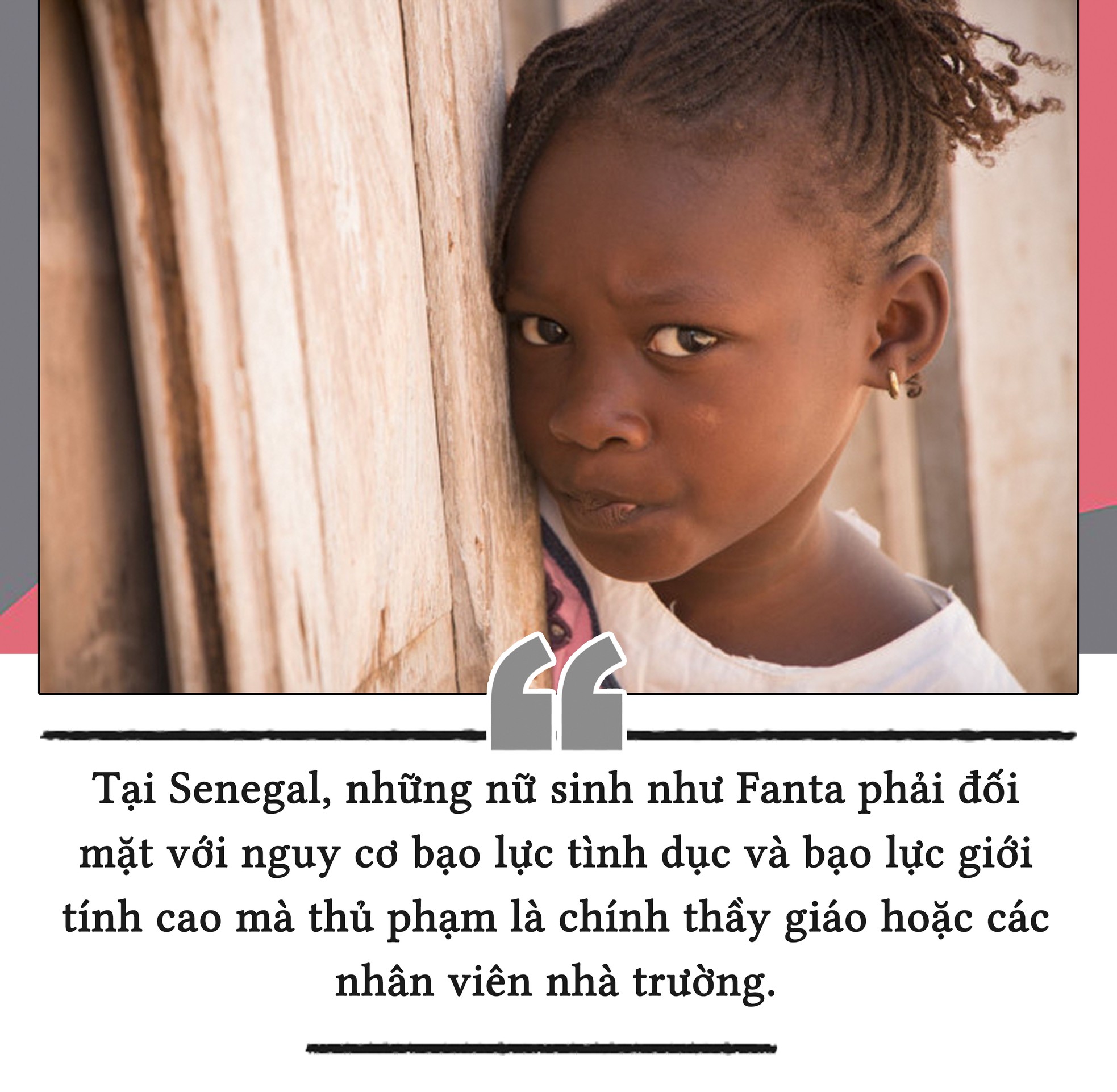 'Văn hóa im lặng' trong những vụ xâm hại nữ sinh tại Senegal ảnh 1