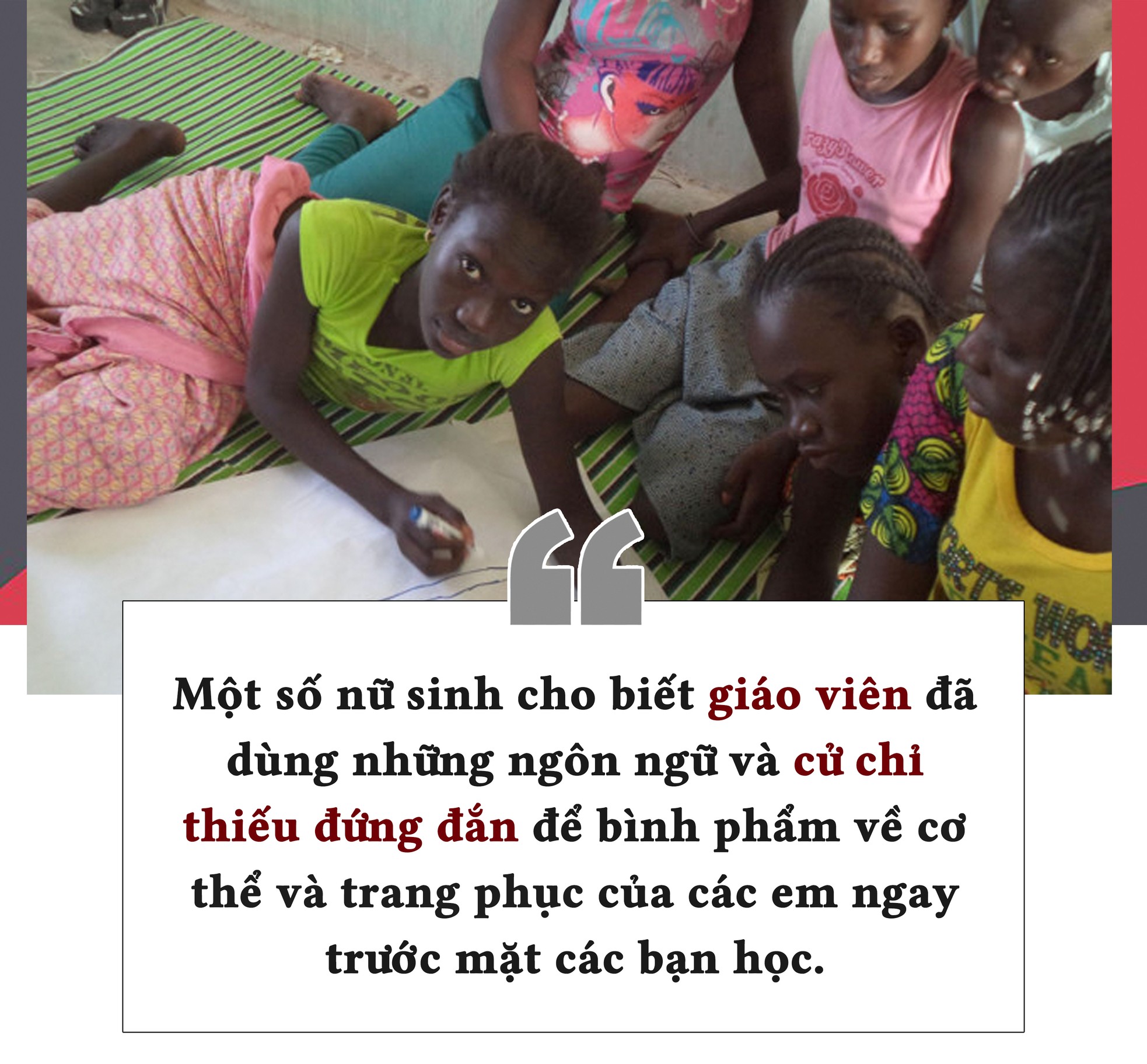 'Văn hóa im lặng' trong những vụ xâm hại nữ sinh tại Senegal ảnh 3