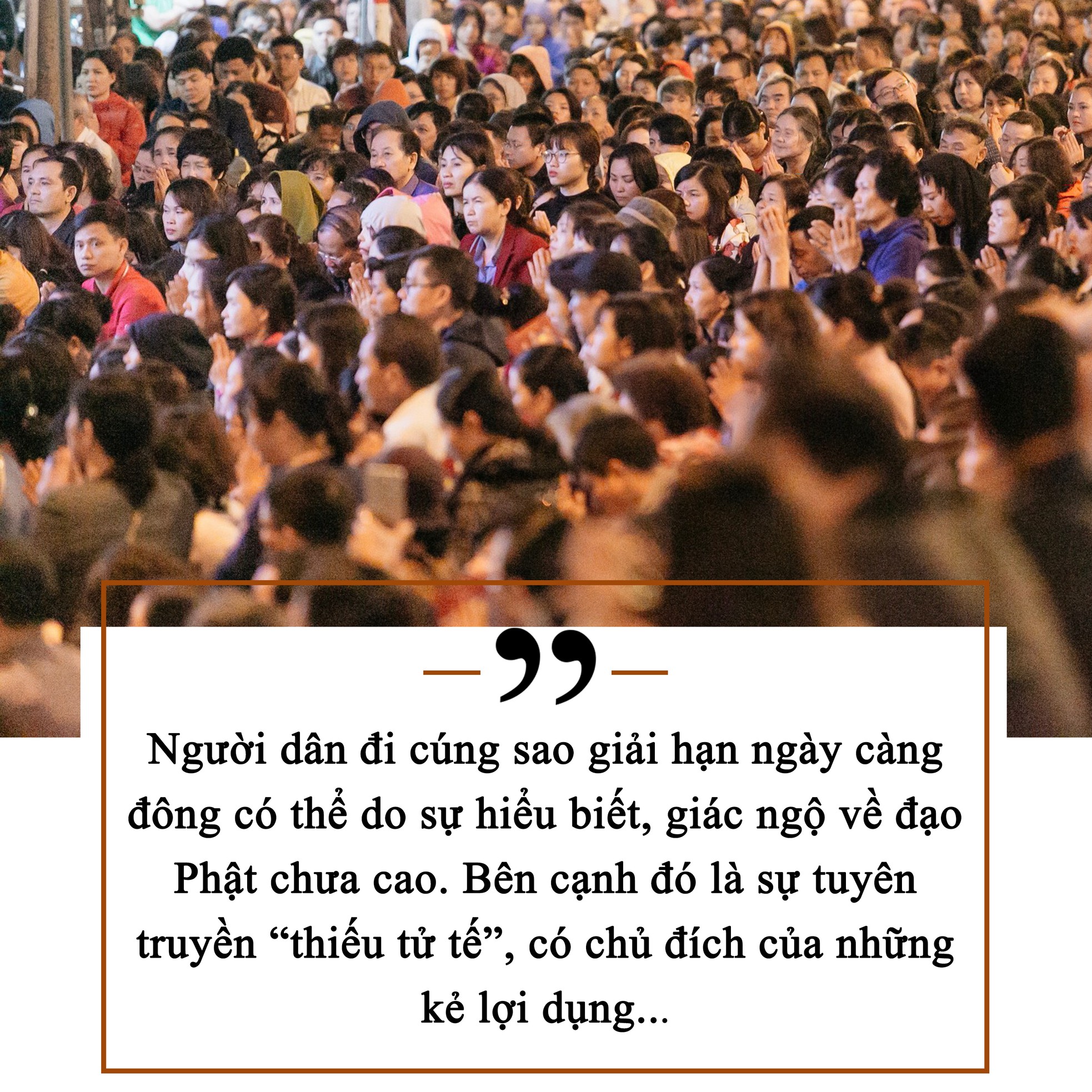 Dâng sao giải hạn chính là mê tín dị đoan, thiếu hiểu biết! ảnh 2