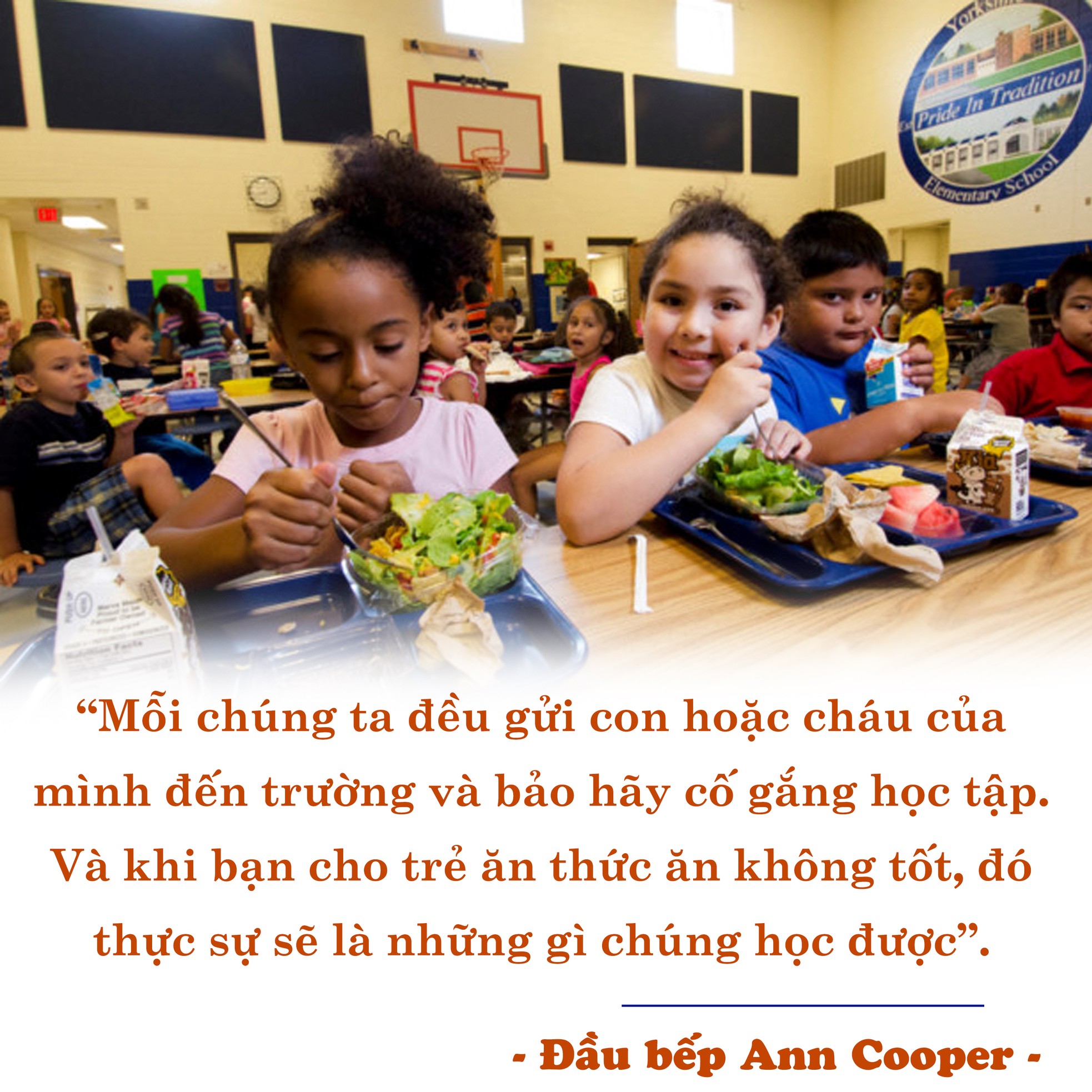 'Cách mạng hóa bữa ăn' trường học ảnh 1