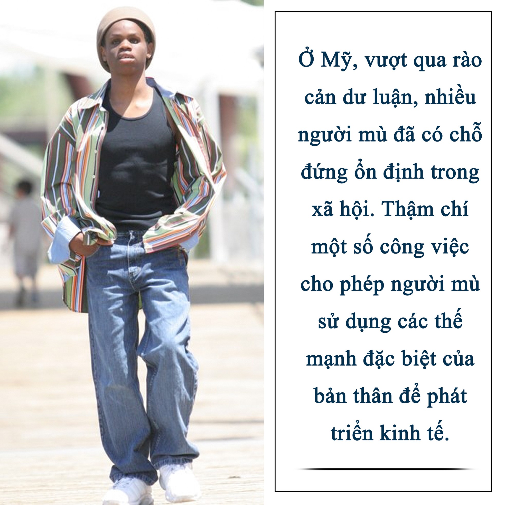 15 công việc tưởng khó mà không khó với người mù ở Mỹ ảnh 1