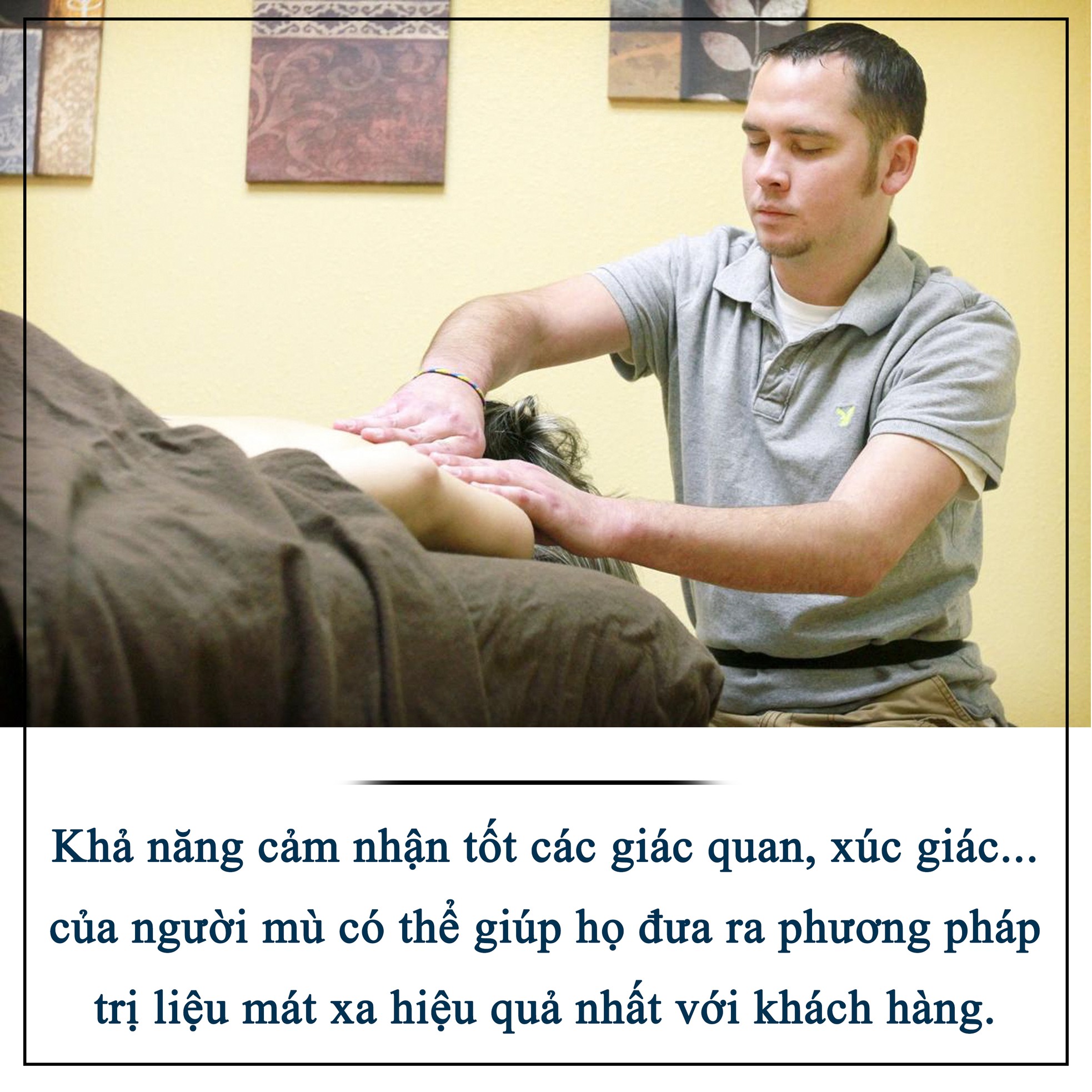 15 công việc tưởng khó mà không khó với người mù ở Mỹ ảnh 4