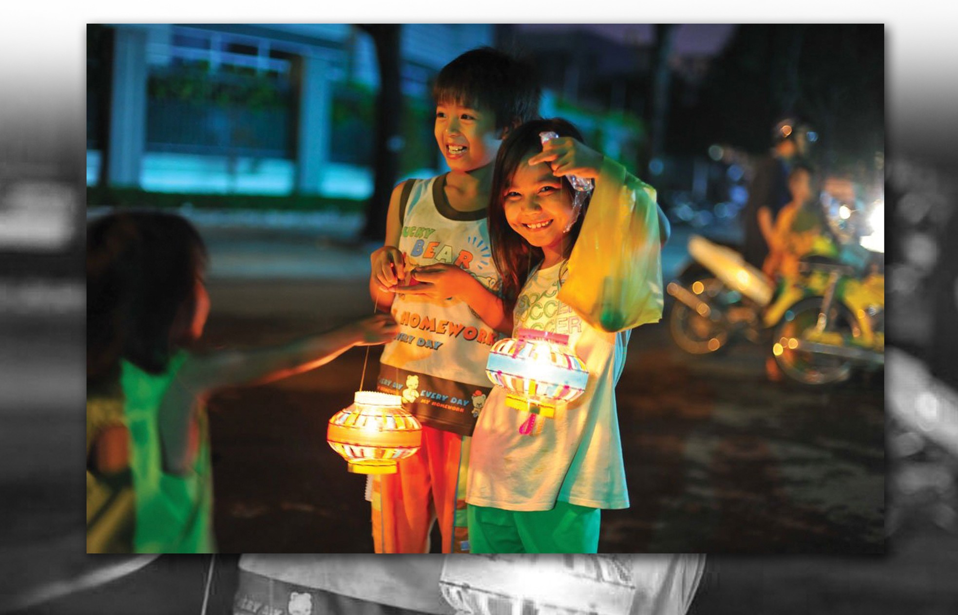 Trung thu trăng mờ ảnh 8