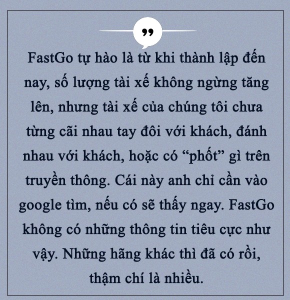 Tổng giám đốc FastGo Nguyễn Hữu Tuất: Chúng tôi không tham gia cuộc đua 'đốt tiền' ảnh 5