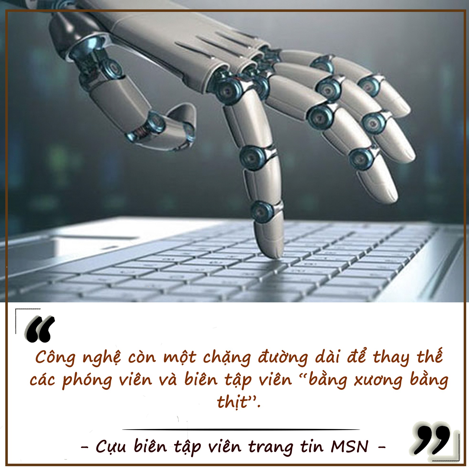 Trí tuệ nhân tạo 'chạm tay' vào ngành công nghiệp báo chí ảnh 8